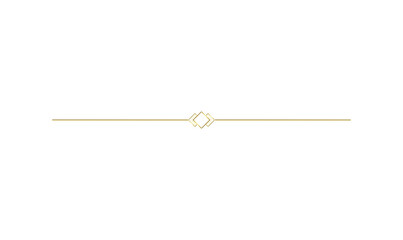 Gold Line Divider Art Deco Ornament Geometric Diamond Border PNG Graphic Element © Ruksana