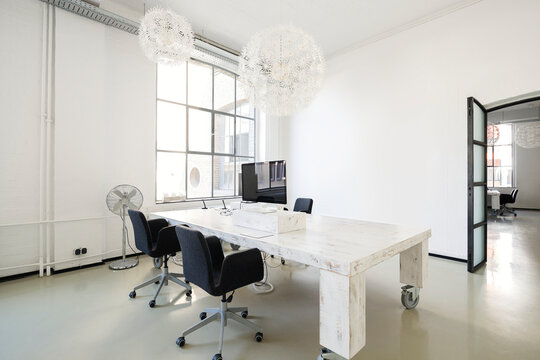 Interior of a modern agency office