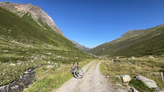 Davos in den Bergen.