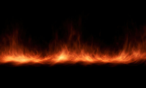 Fire flame heat burn energy background orange red glow dark realistic fire flame background heat burn energy orange red glow dark power element hot border light effect line wave