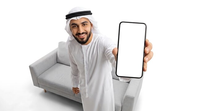 Professional Corporate Businessman Holding Smartphone and 2k Workflow in Modern Office for Business Strategy Presentation