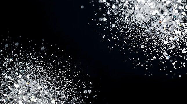 An abstract digital disintegration effect featuring numerous white particles on a dark gradient background symbolizing data loss or a critical system failure