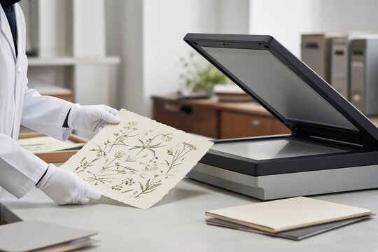 Archival document scanning