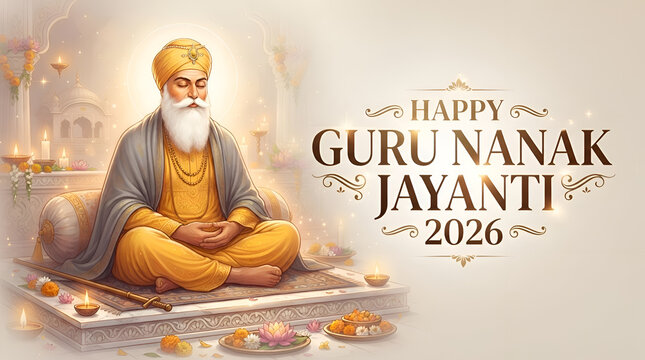 Guru Nanak Meditation - Happy Guru Nanak Jayanti 2026