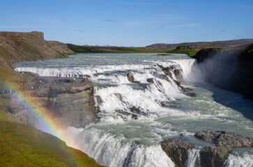 Gullfoss Waterfall Iceland © Stoyan