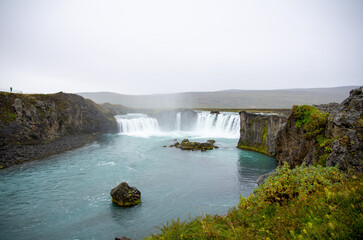 waterfall in iceland godafoss © Stoyan