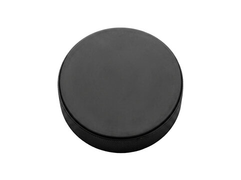 Professional Black Ice Hockey Puck