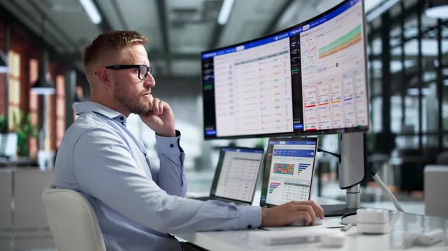 Government Records Manager Reviews FOIA Request Queue