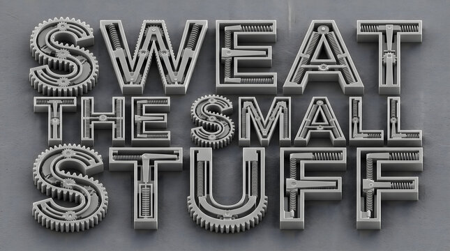 Sweat The Small Stuff Micro Silicon Gears