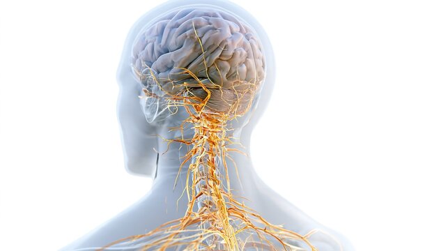 Amyotrophic Lateral Sclerosis ALS Concept for Motor Neuron Degeneration, Neurological Disease Research, Diagnosis and Patient Care in Modern Healthcare