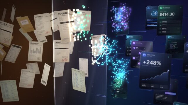 Paper Invoice Digitization Transforming into Cloud Analytics and Database in 4K