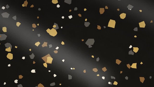 Warm terrazzo stone background loop with diagonal motion
