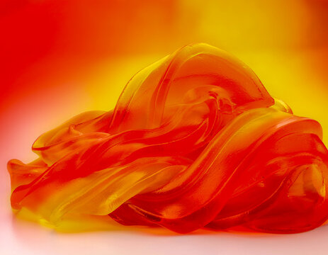 Gummy Wave Abstract Background