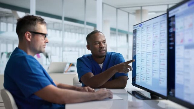 Pharmacy Manager Reviews Medication Inventory