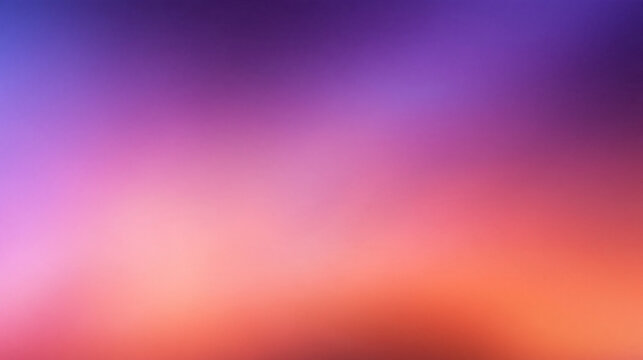 Abstract Blurred Gradient Background with Purple and Orange Colors