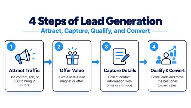 4 Steps of Lead Generation