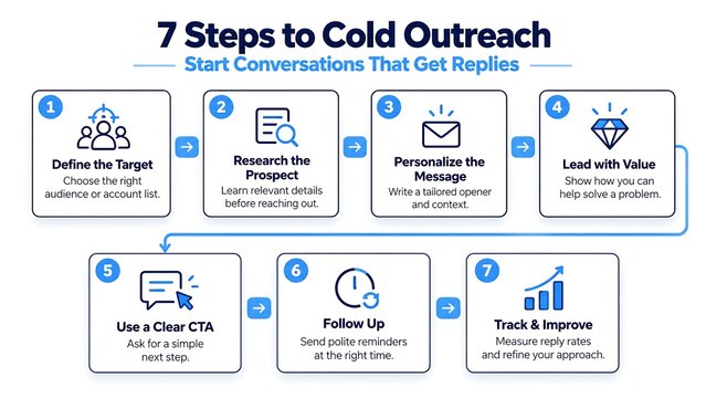 7 Steps to Cold Outreach