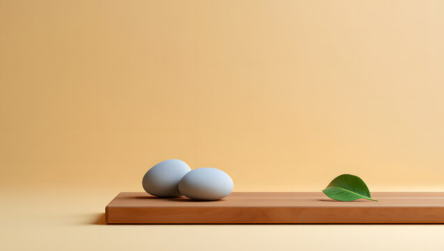 easter egg on wooden table