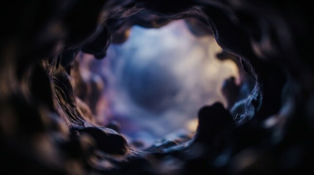 Mesmerizing visual of a cosmic tunnel with vibrant colors, ideal for backgrounds, screen savers, and scifi themed designs.