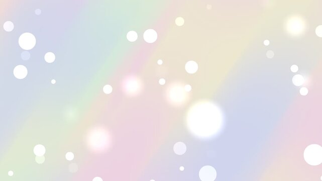 Neutral wedding backdrop with white circular lights on pastel gradients, perfect for elegant event invitations, stationery, or social media ads.