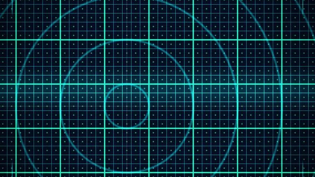 CAD Architectural Blueprint Grid Precision Loop