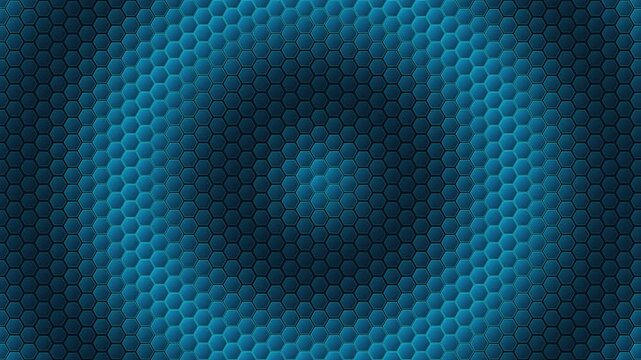 Corporate Isometric Hexagonal Matrix Pulse Wave