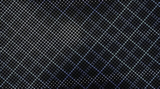 Hyperbolic Paraboloid Tensile Cable Sculpture Motion Loop