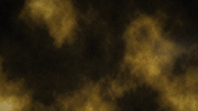 Seamless soft black and gold grunge metal texture loop