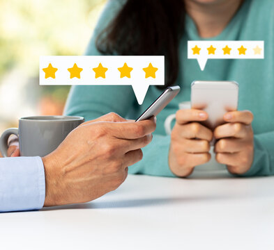 Customer Satisfaction Survey, 5-star satisfaction, service experience rating online app, customer evaluation product service quality, satisfaction feedback review, good quality at bar or restaurant