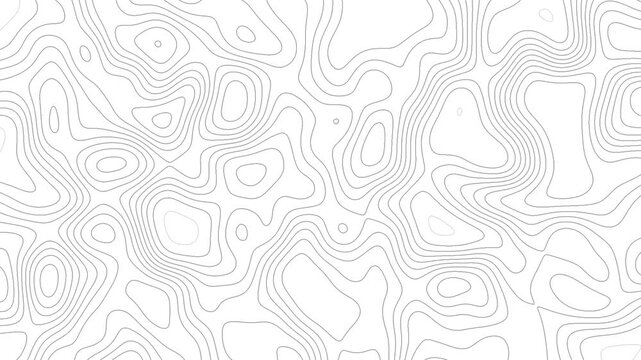 Abstract topographic map contour lines pattern background