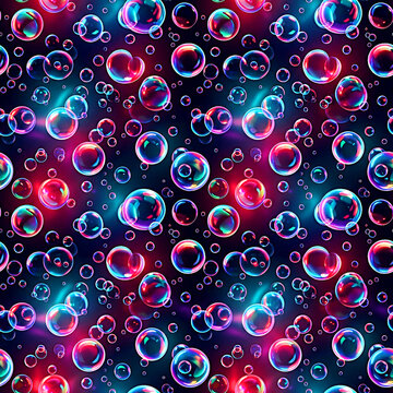 3d seamless geometric pattern with vibrant gradient colors for modern