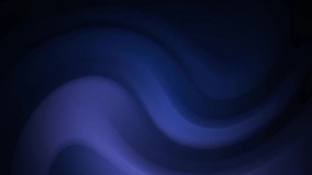 Midnight Navy Black Gradient Background Dark Luxury Soft Glow Smooth Flowing Motion Video