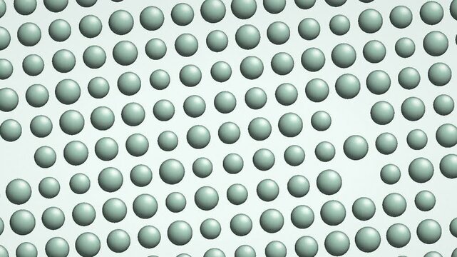 Soft bubble wrap texture loop with horizontal motion