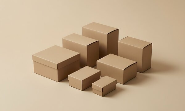 abstract 3d cubes