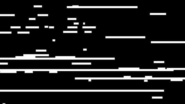 White noise loop, tv grain glitch and line pattern, old screen television lines bg, tv no signal noise, video rewind black and white glitch
