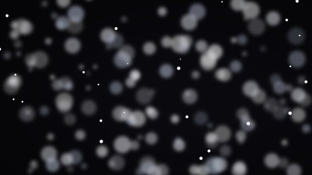 Soft silver glitter background seamless loop