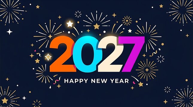 Celebrating the arrival of 2027 with joyous festivities and sparkling new beginnings for everyone