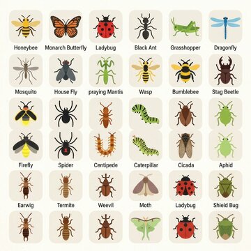Insect icons