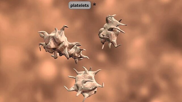 Platelets activate and aggregate at damaged blood vessels to form clots and prevent excessive bleeding.
