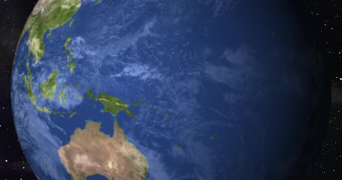Denmark View from Space. Beautiful View of the Globe from Orbit Satellite.	