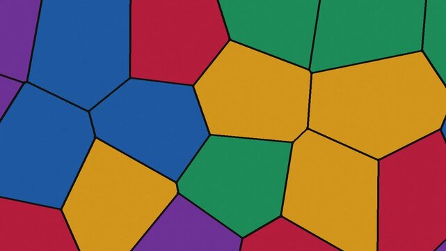 Soft stained glass background loop with vertical motion