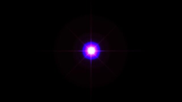 Cartoon blue energy explosion impact burst animation with glowing thunder lightning sparks, anime speed light splash transition, game hit vfx motion overlay on black background 4k video