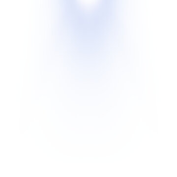 Blue Spotlight Cone Light Beam