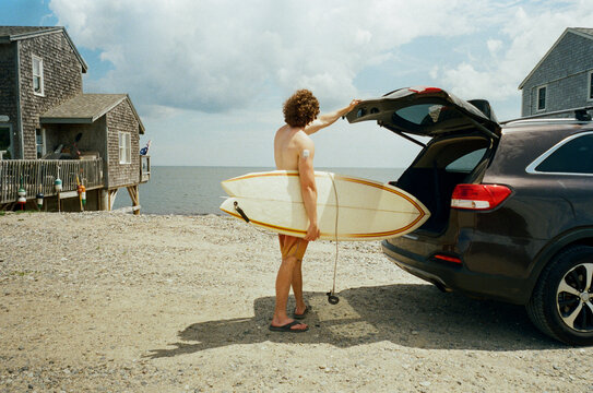 Surfer Continuous Glucose Monitor diabetic Film beach