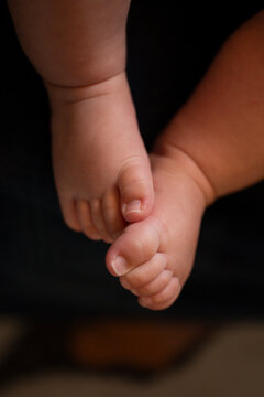 Infant Feet Close Up