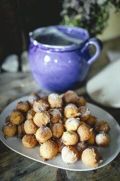 Almnussen, alpine pastry, Kreuth, Tegernsee, Upper Bavaria, Bavaria, Germany