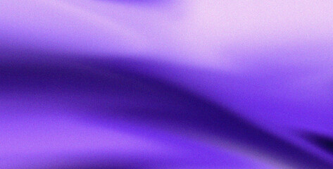 Abstract purple gradient silk fabric texture background with soft light waves and grain effect for elegant fashion branding or luxury cosmetic product displays. © Njulzahi