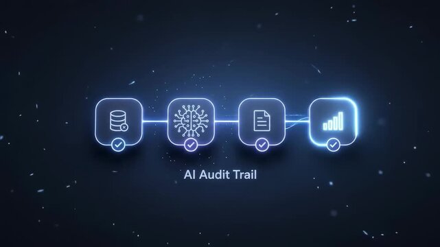 Artificial Intelligence Audit Trail Data Processing Workflow