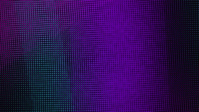 Abstract purple and blue digital glitch pattern looping background. 4K video Background.