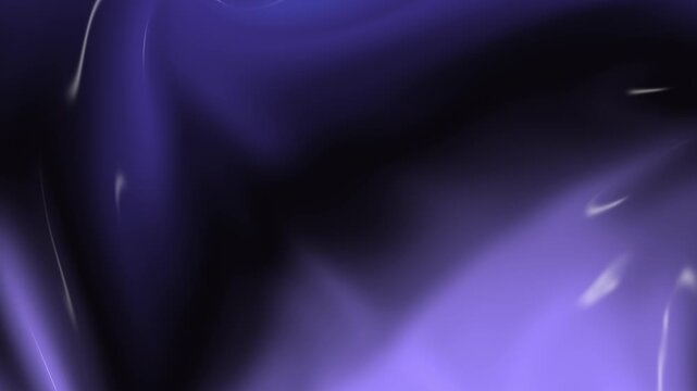 Purple liquid surface rippling smoothly in continuous motion creating mesmerizing waves and glossy reflections throughout this elegant abstract background video loop footage